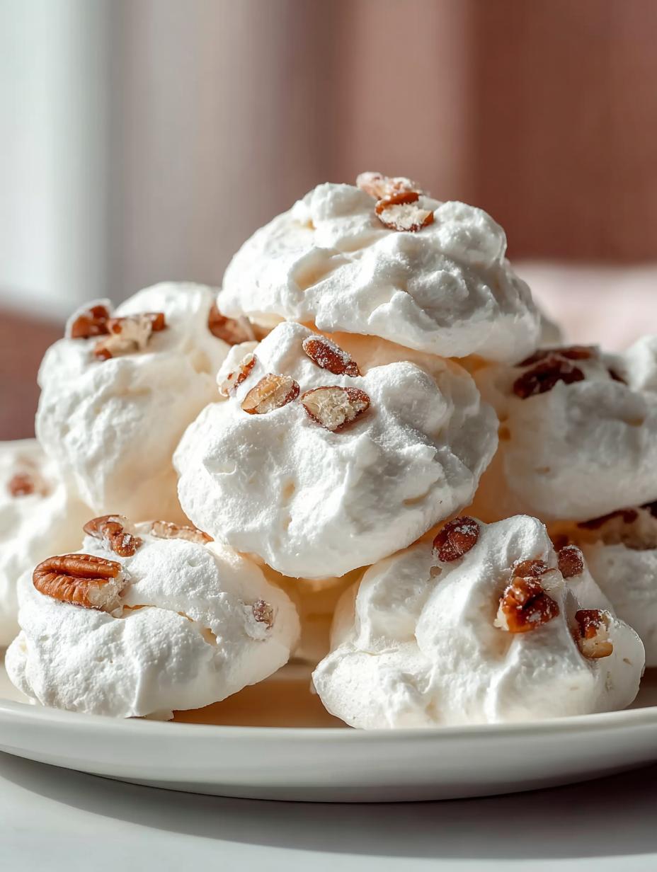 Pecan Meringue Cookies: 7 Irresistible Treats to Savor - Pecan Meringue Cookies - additional detail