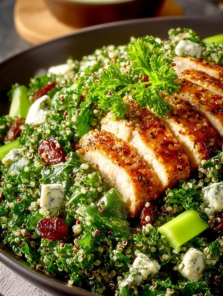Protein Kale Quinoa Salad