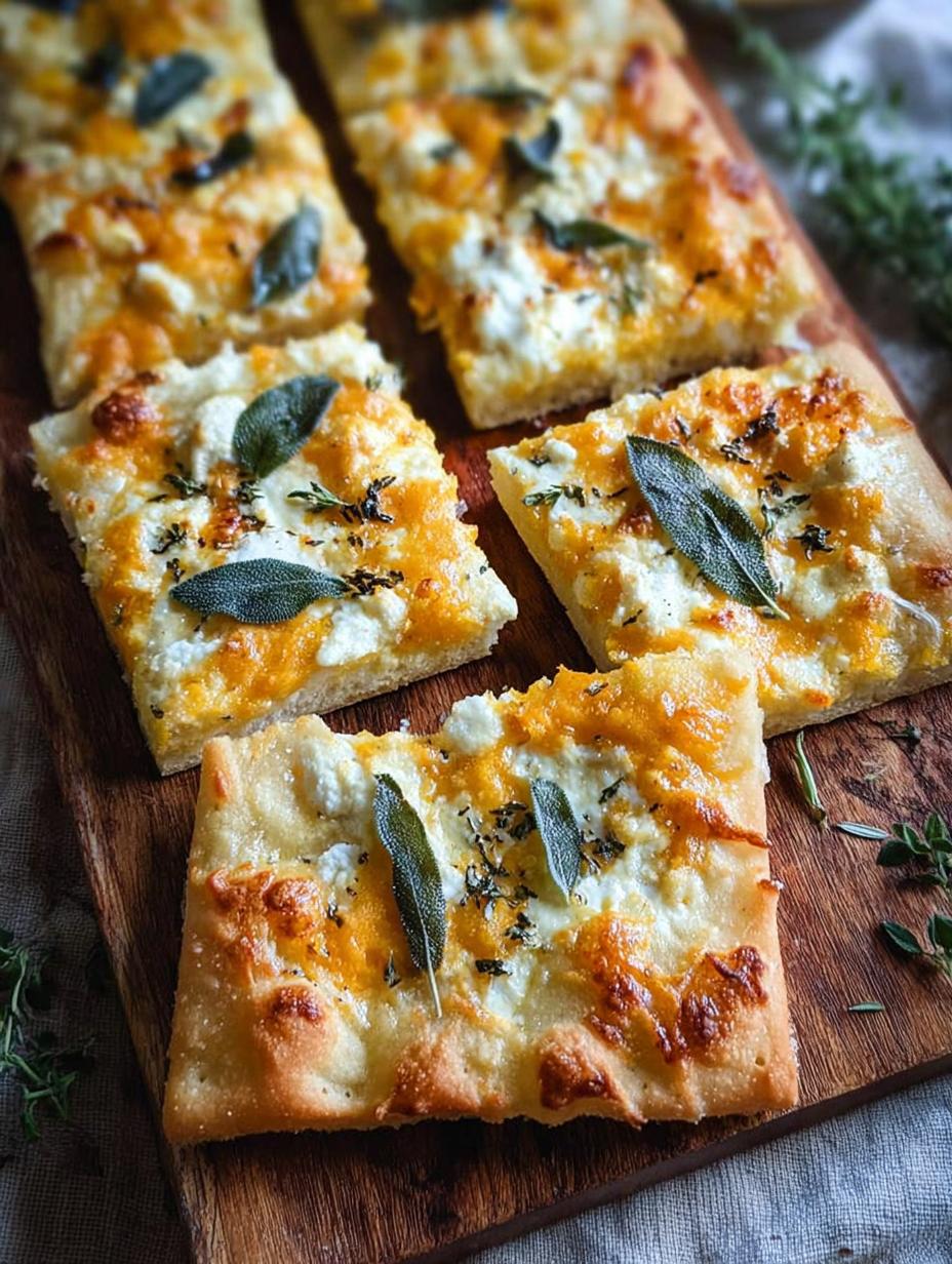 Amazing Pumpkin Ricotta Flatbread in 15 Mins - Pumpkin Ricotta Flatbread - main visual representation
