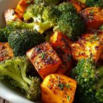 Roasted Broccoli Sweet Potatoes