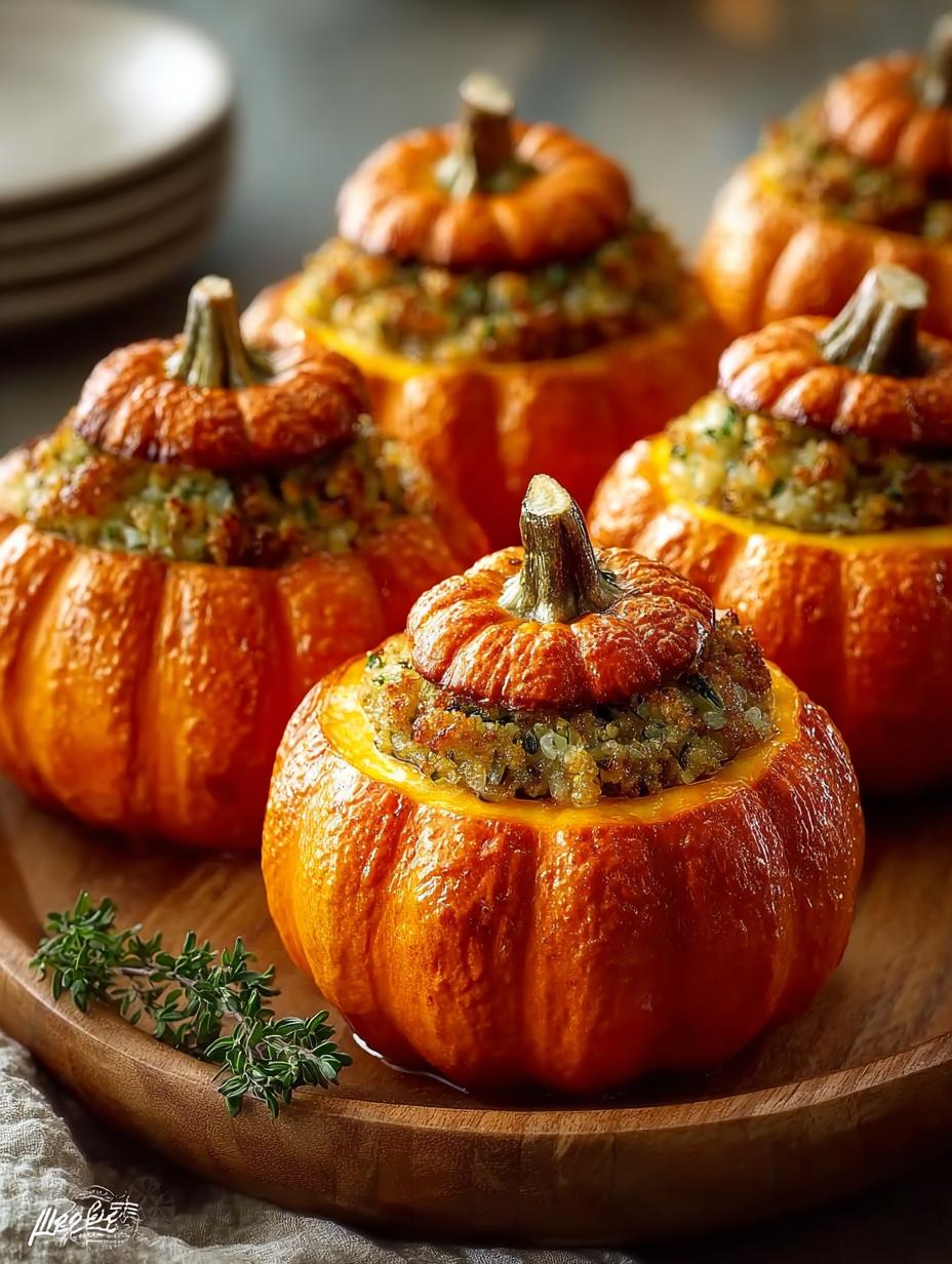 Delicious Stuffed Mini Pumpkins for Fall Gatherings - Stuffed Mini Pumpkins - main visual representation