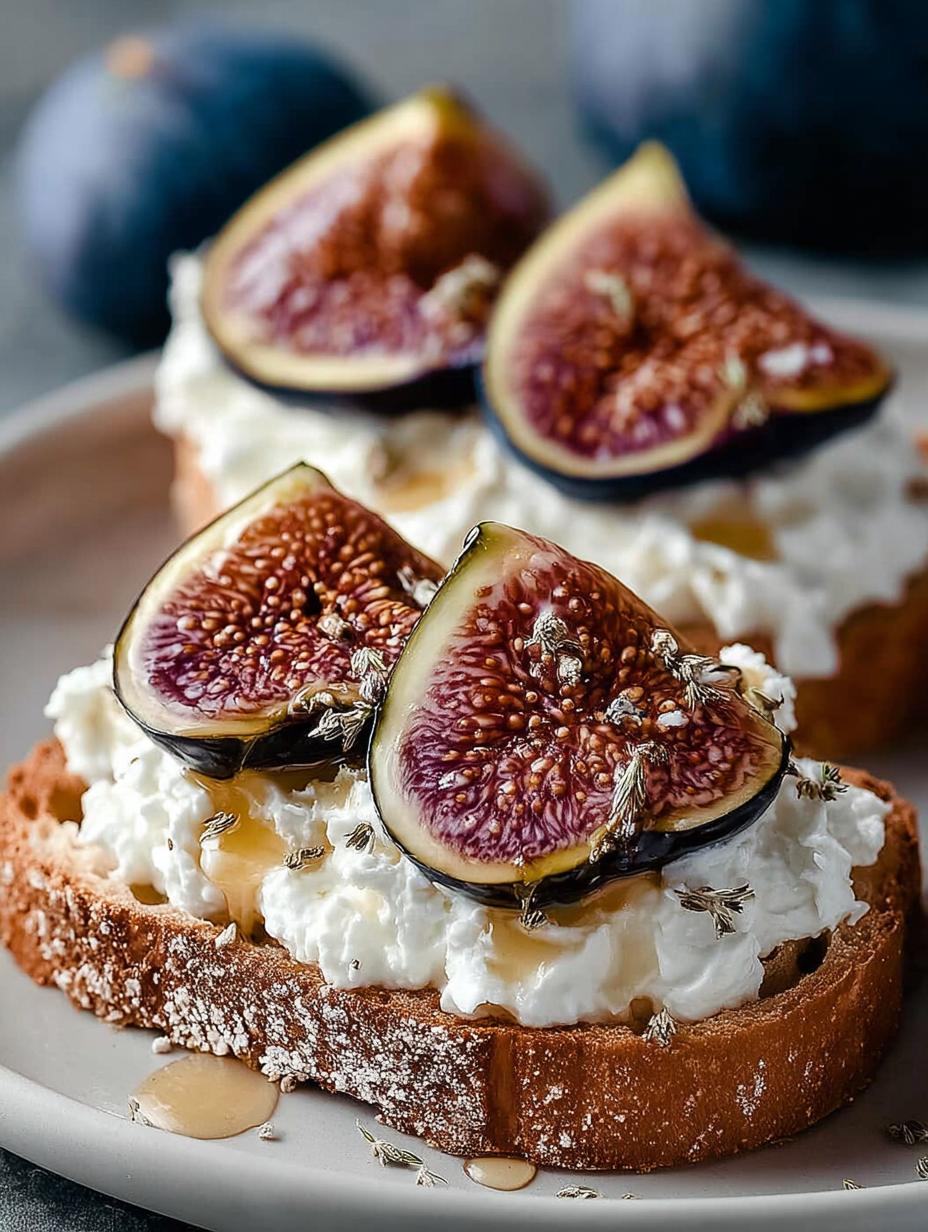 Whipped Fig Toast