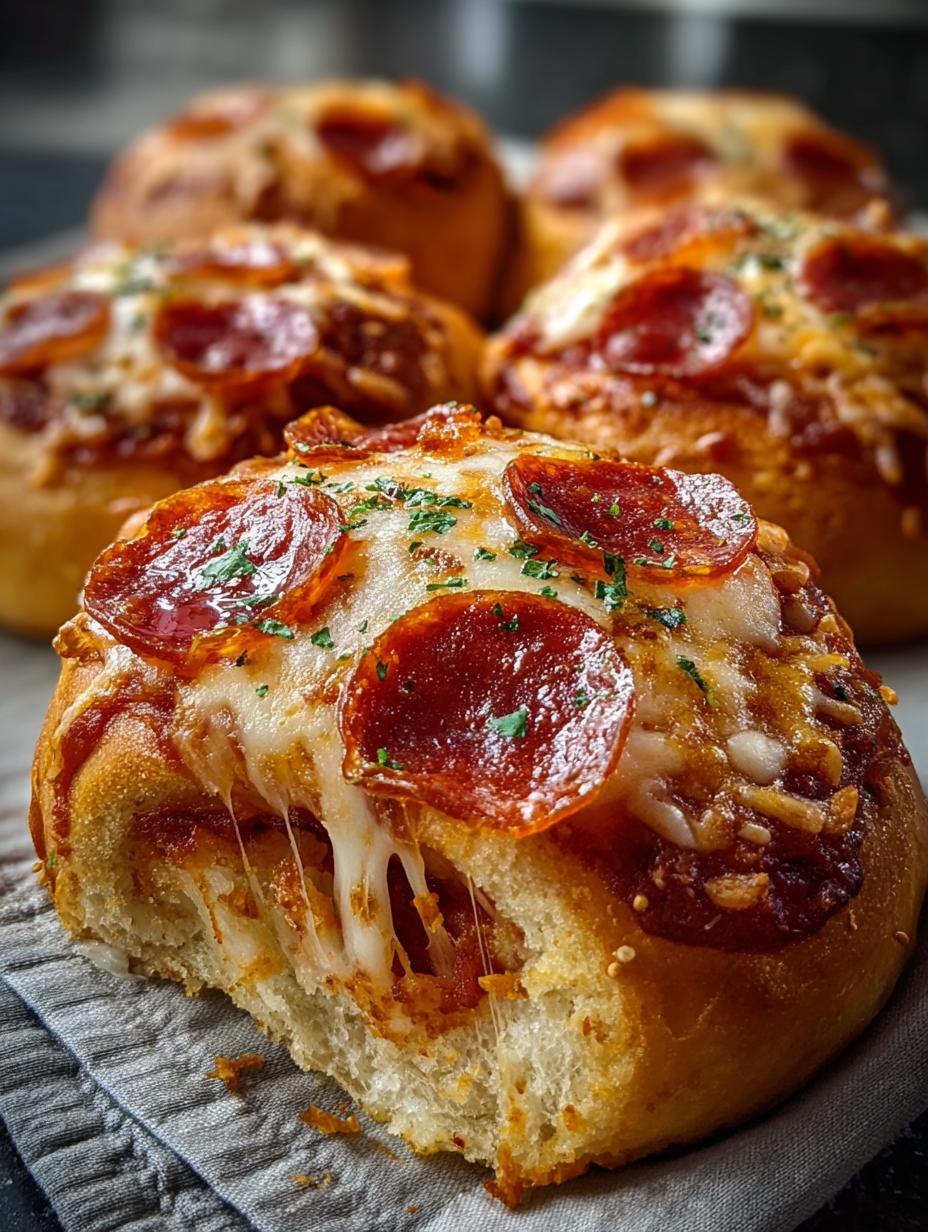 Buttery Cheesy Pepperoni Rolls: 24 Irresistible Bites - Buttery Cheesy Pepperoni Rolls - additional detail