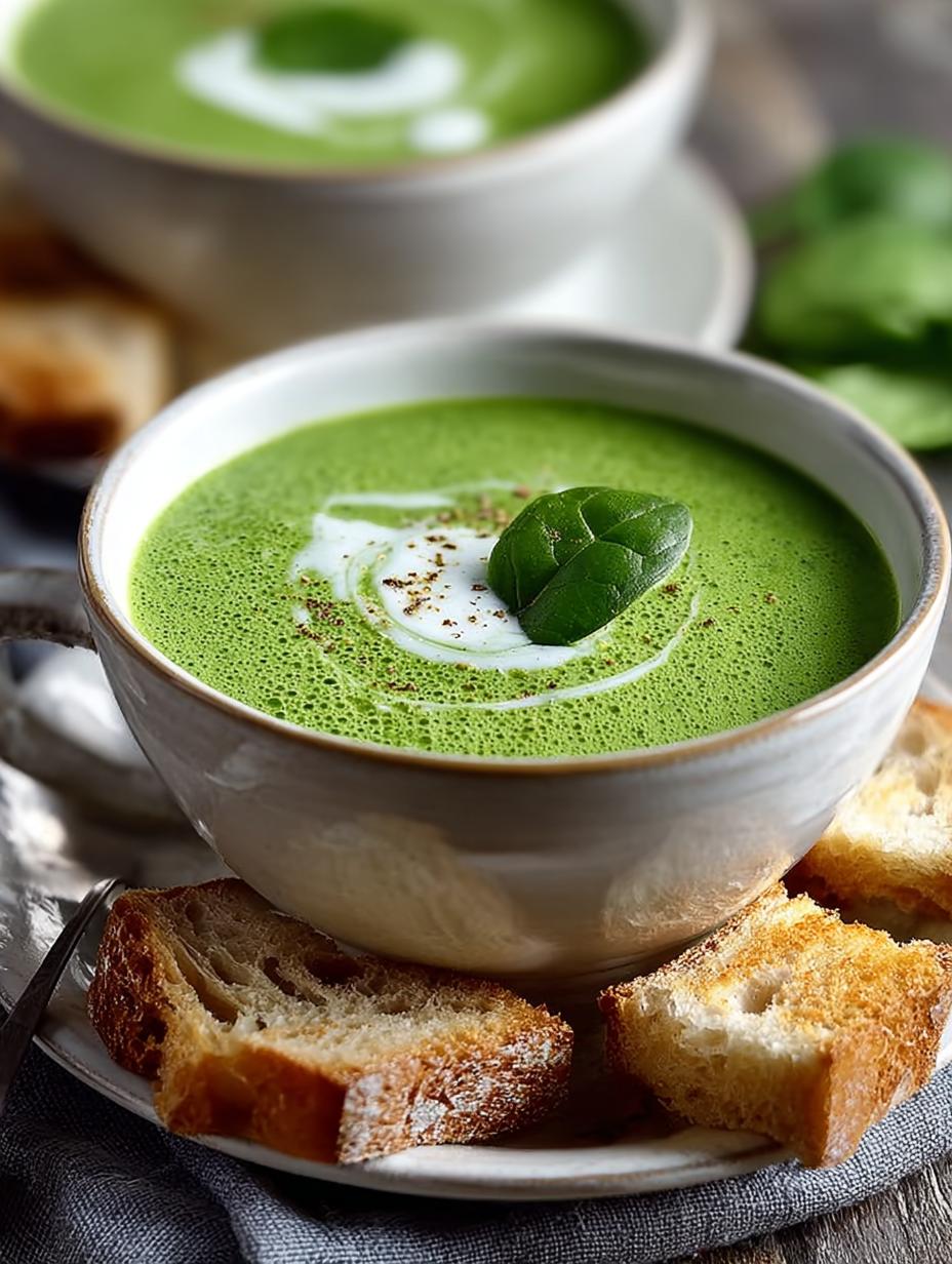Cream Spinach Soup: 5 Steps to Velvety Comfort - Cream Spinach Soup - main visual representation
