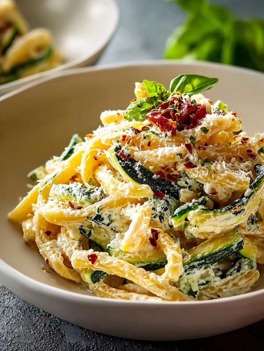 Creamy Zucchini Ricotta Pasta: 30-Minute Delight - Creamy Zucchini Ricotta Pasta - main visual representation