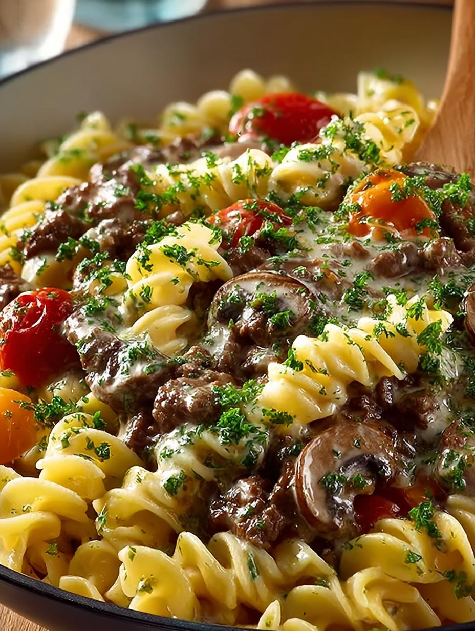 Ground Beef Stroganoff: 7 Quick Comfort Food Secrets - Ground Beef Stroganoff - additional detail