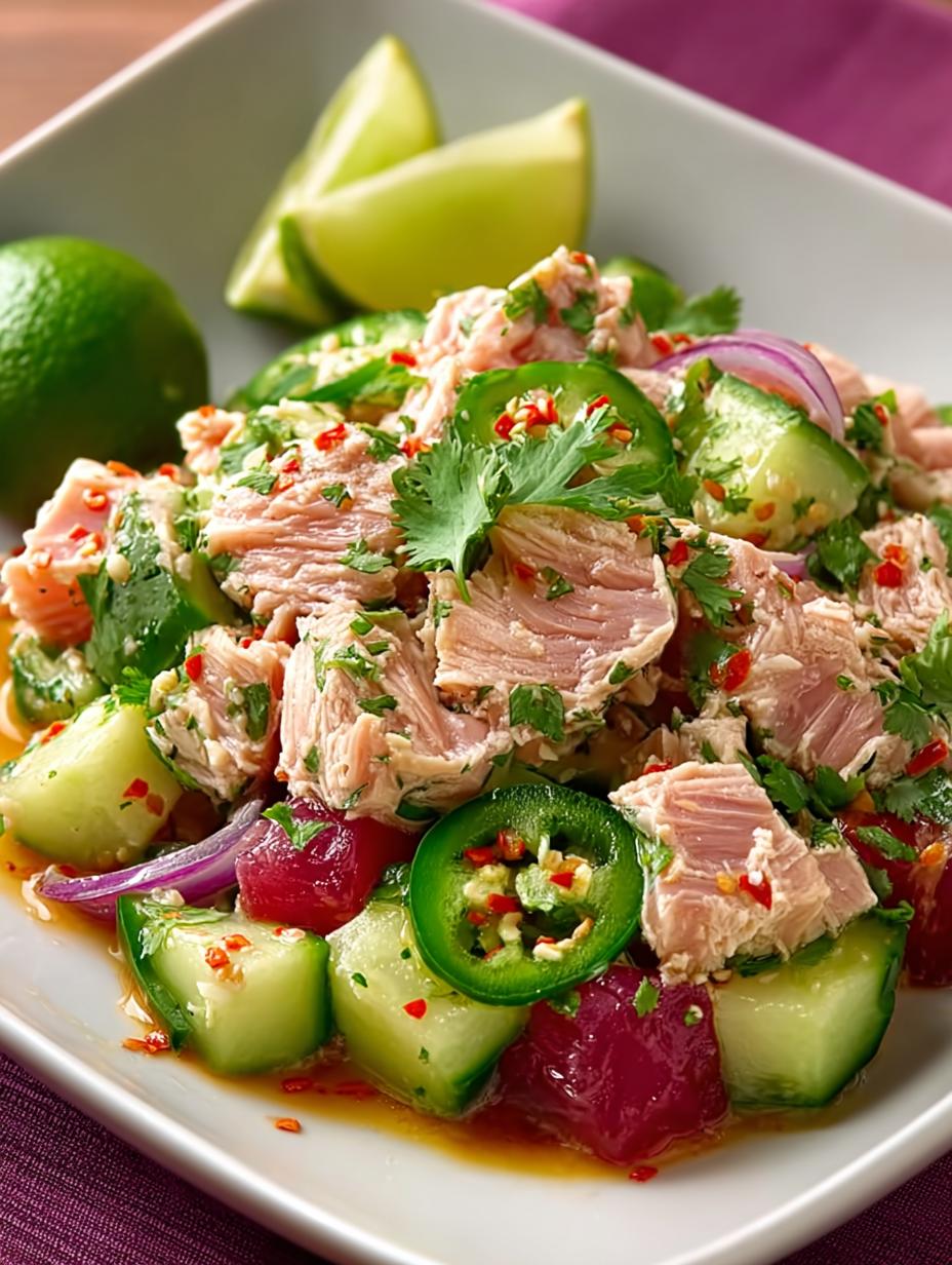 Quick 4 Ingredient Spicy Tuna Salad That Excites 5 Quick 4 Ingredient Spicy Tuna Salad That Excites - Ingredient Spicy Tuna Salad - additional detail