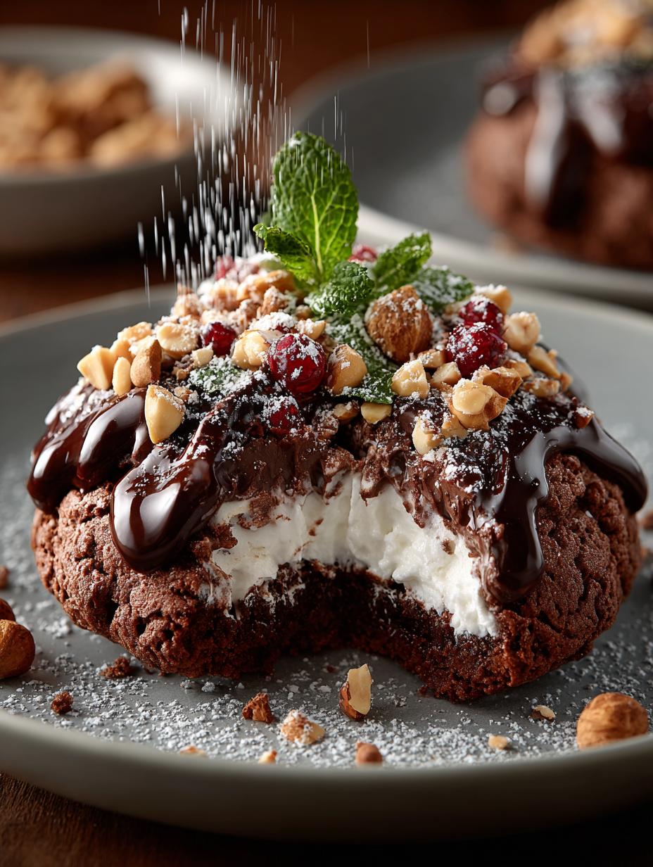 Keto Chocolate Hazelnut Snow: 12 Decadent Cookies to Indulge - Keto Chocolate Hazelnut Snow - additional detail