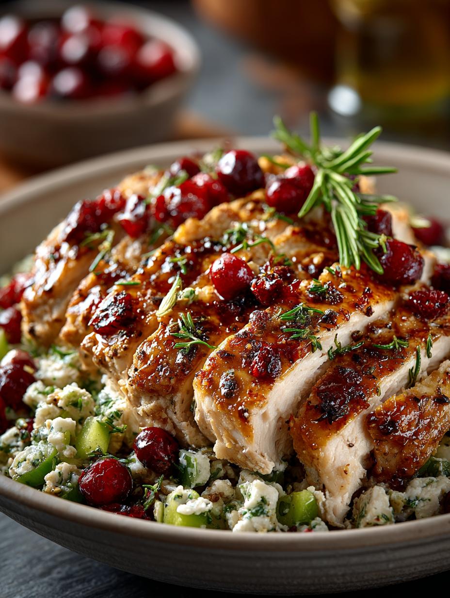 Keto Herbed Turkey Cranberry Salad Recipe for a Healthy Meal 5 Keto Herbed Turkey Cranberry Salad Recipe for a Healthy Meal - Keto Herbed Turkey Cranberry - additional detail