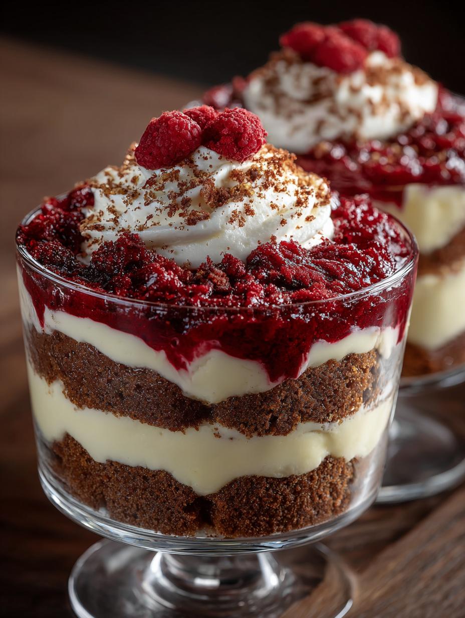 Keto Red Velvet Trifle