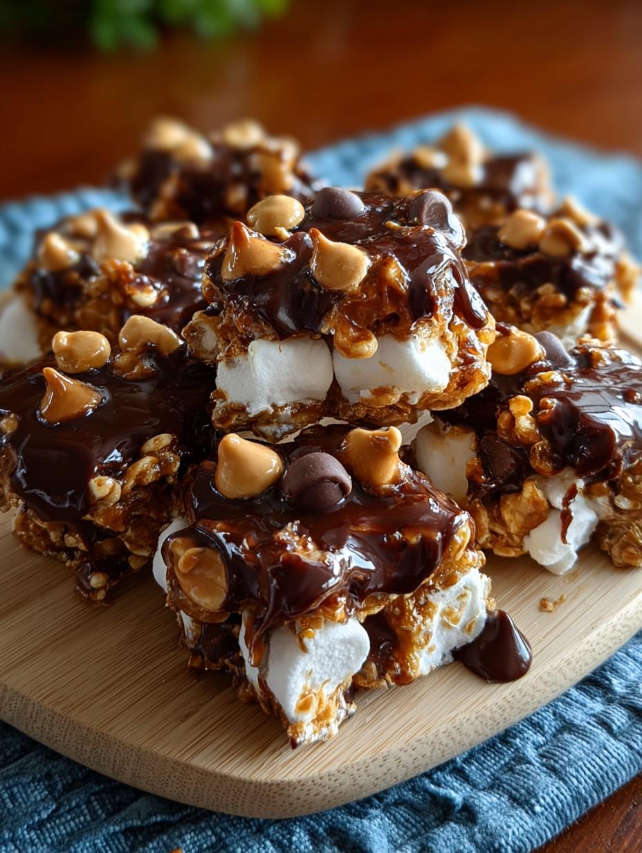 Peanut Marshmallow Clusters Sweet