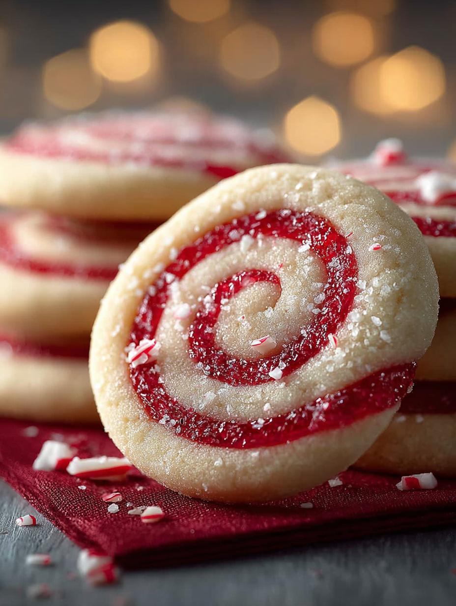 Delicious Peppermint Swirl Cookies for the Holidays - Peppermint Swirl Cookies - main visual representation