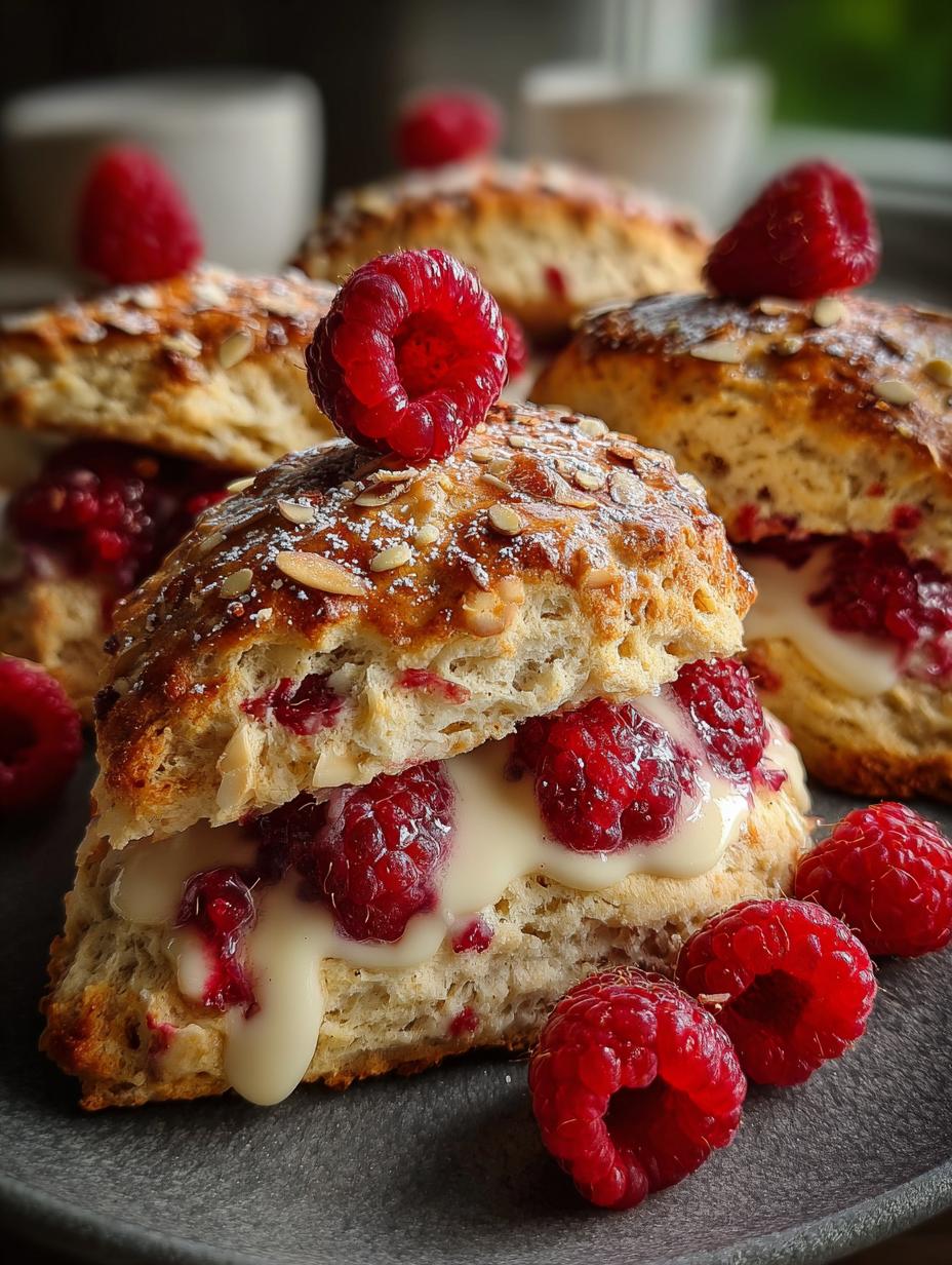 Delightful Raspberry Almond Scones Soft Recipe - Raspberry Almond Scones Soft - main visual representation