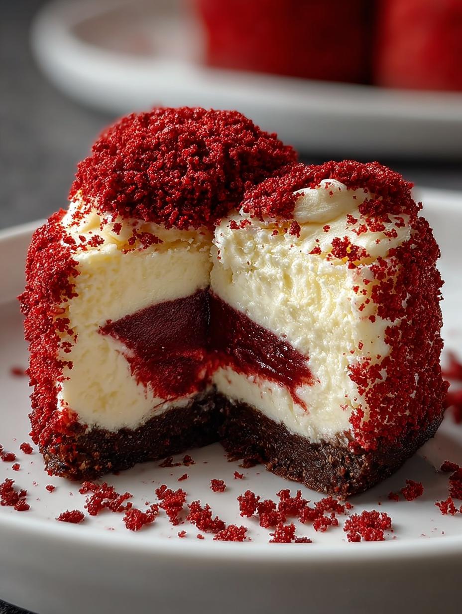Red Velvet Cheesecake Truffle