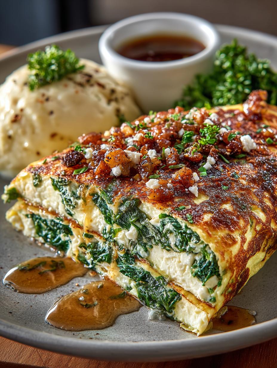 Savory Spinach Feta Keto