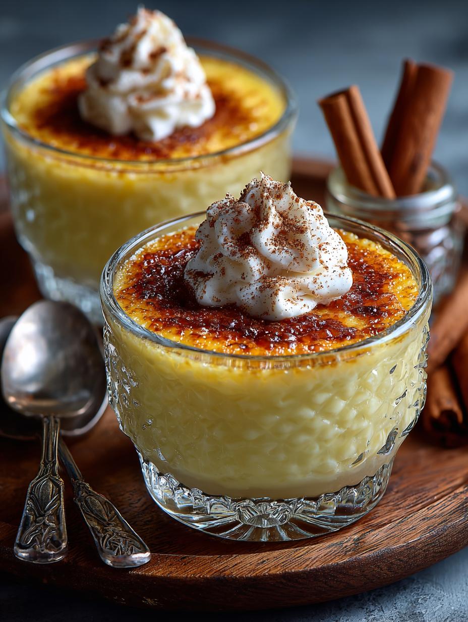 Snowy Vanilla Custard Cups