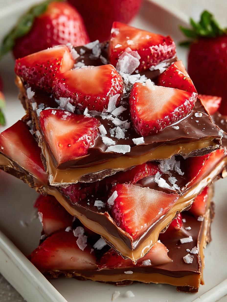 Strawberry Peanut Butter Bark: 5 Irresistible Layers to Love 4 Strawberry Peanut Butter Bark: 5 Irresistible Layers to Love - Strawberry Peanut Butter Bark - main visual representation