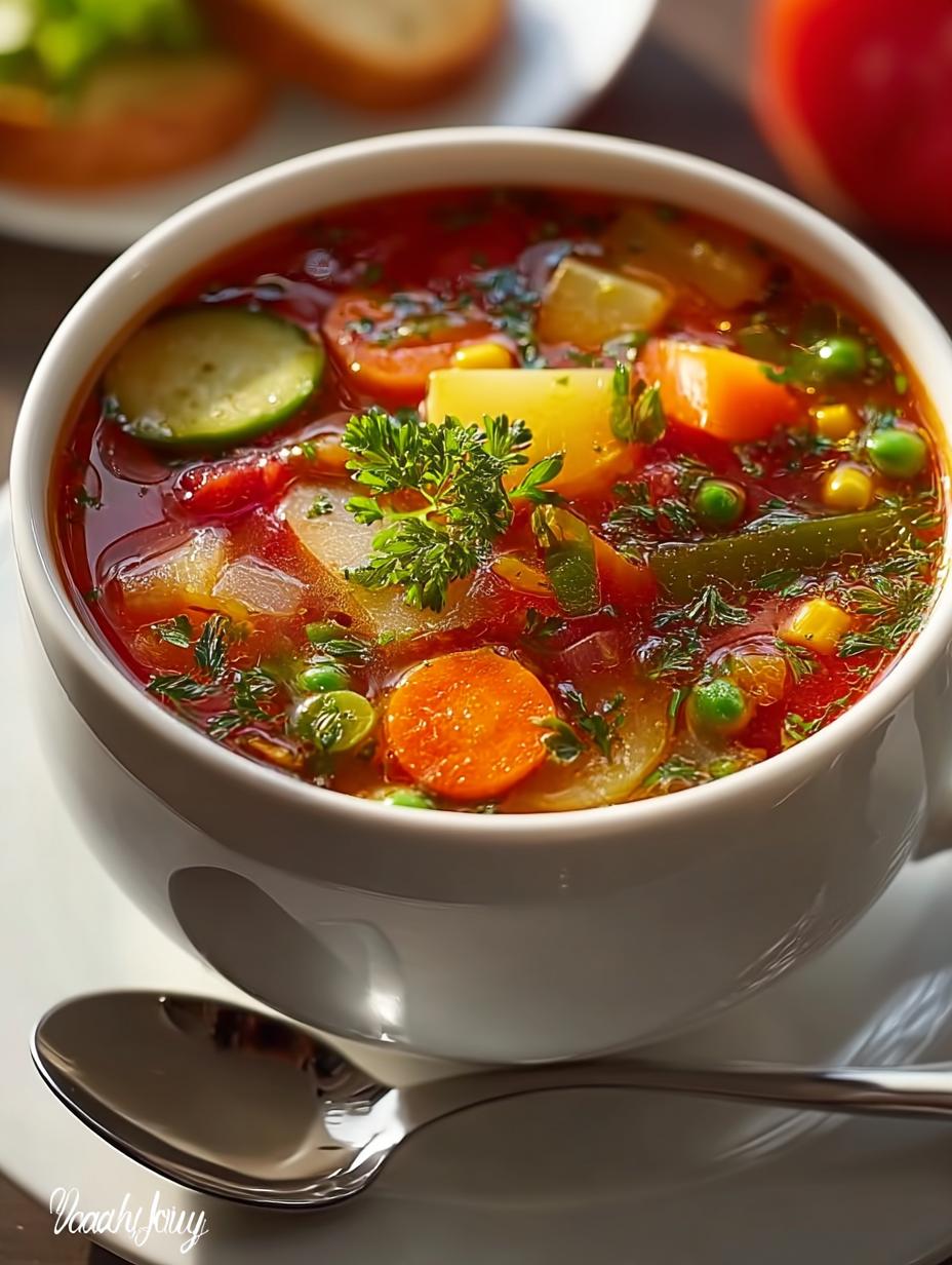 Vegetable Soup: 6 Comforting Recipes for Wellness - Vegetable Soup - additional detail