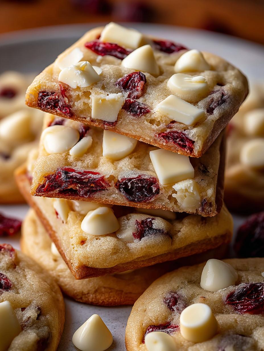 Delicious White Chocolate Chip Cranberry Cookies Recipe - White Chocolate Chip Cranberry - main visual representation