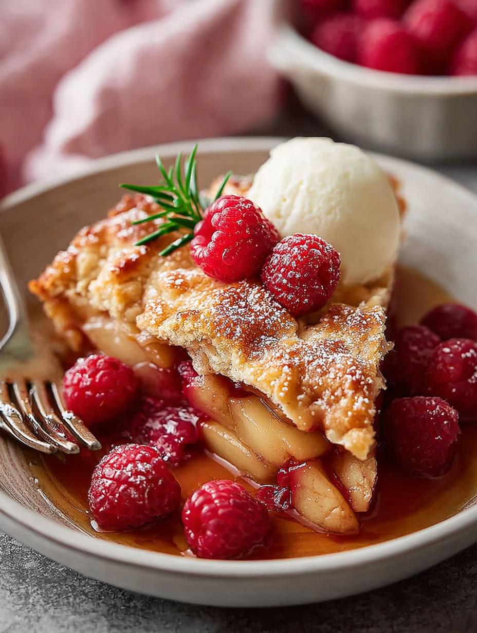 Delicious Apple Raspberry Pandowdy for Cozy Nights - Apple Raspberry Pandowdy - main visual representation