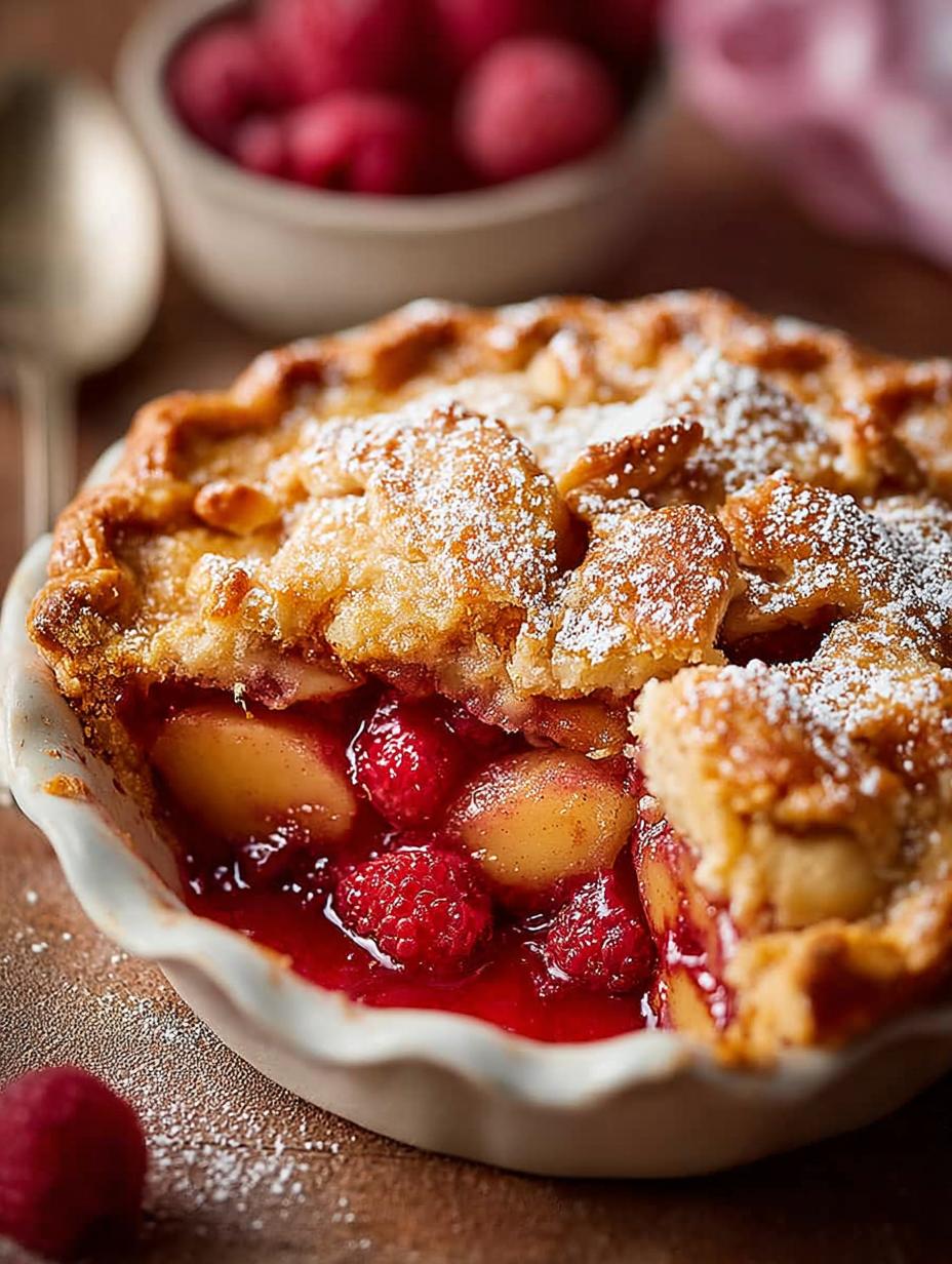 Delicious Apple Raspberry Pandowdy for Cozy Nights - Apple Raspberry Pandowdy - additional detail