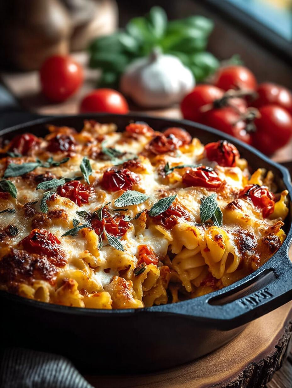Comforting Autumn Pasta Bake with Hearty Flavors - Autumn Pasta Bake - main visual representation
