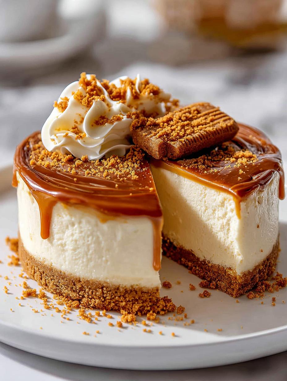 Biscoff Cheesecake: 5 Irresistible Layers of Delight - Biscoff Cheesecake - additional detail