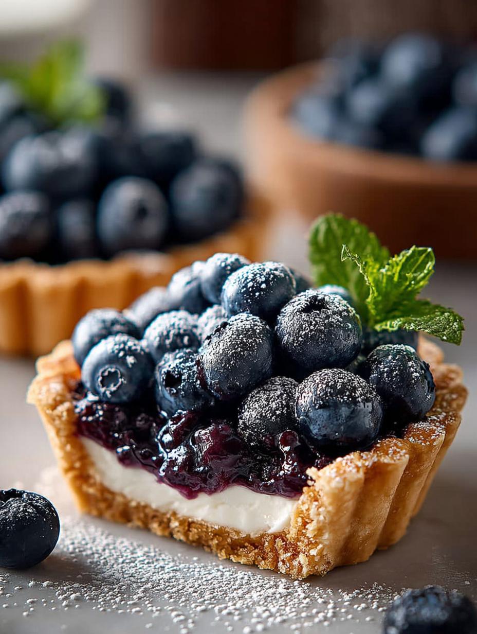 Delicious Blueberry Bomb Pies to Satisfy Your Cravings - Blueberry Bomb Pies - main visual representation