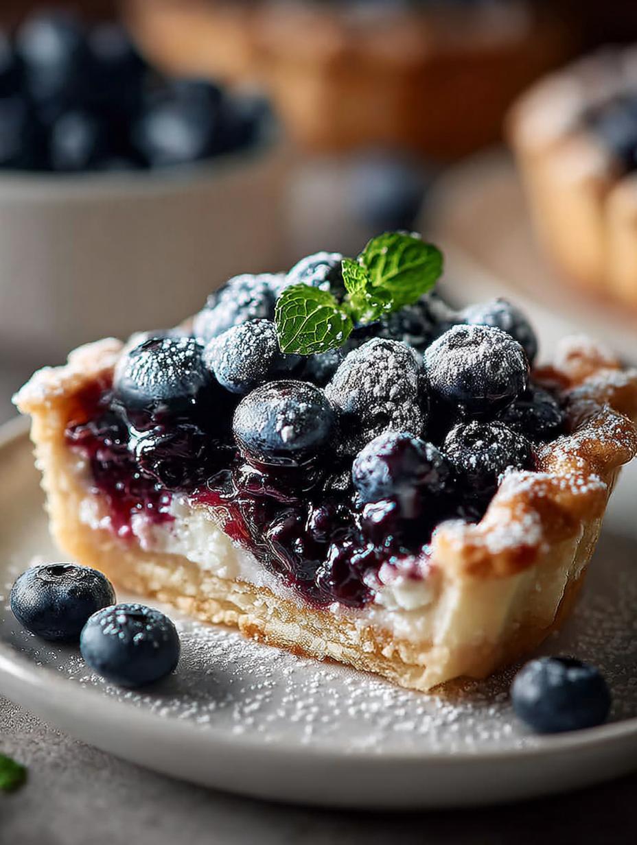 Delicious Blueberry Bomb Pies to Satisfy Your Cravings - Blueberry Bomb Pies - additional detail