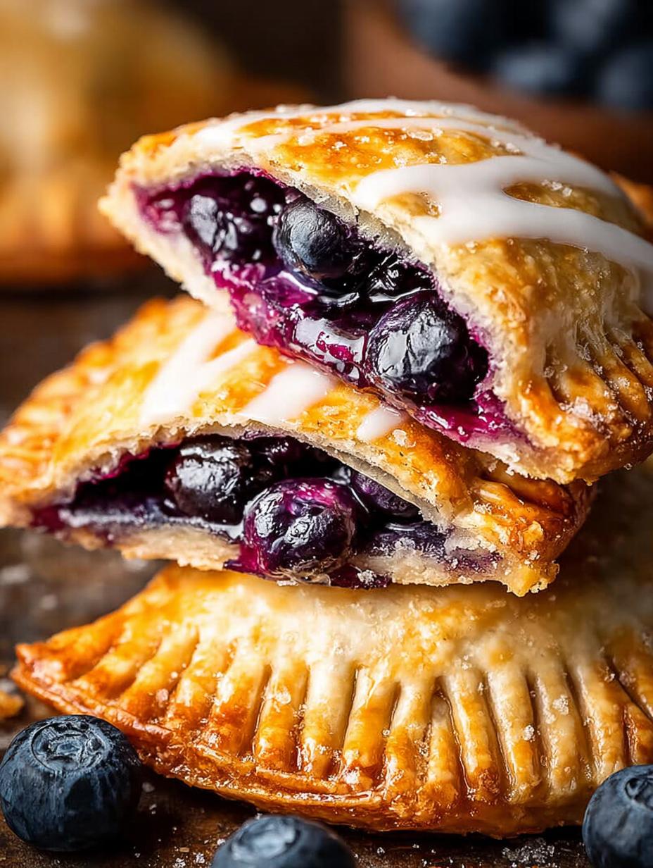 Delicious Blueberry Hand Pies for Your Sweet Cravings - Blueberry Hand Pies - additional detail