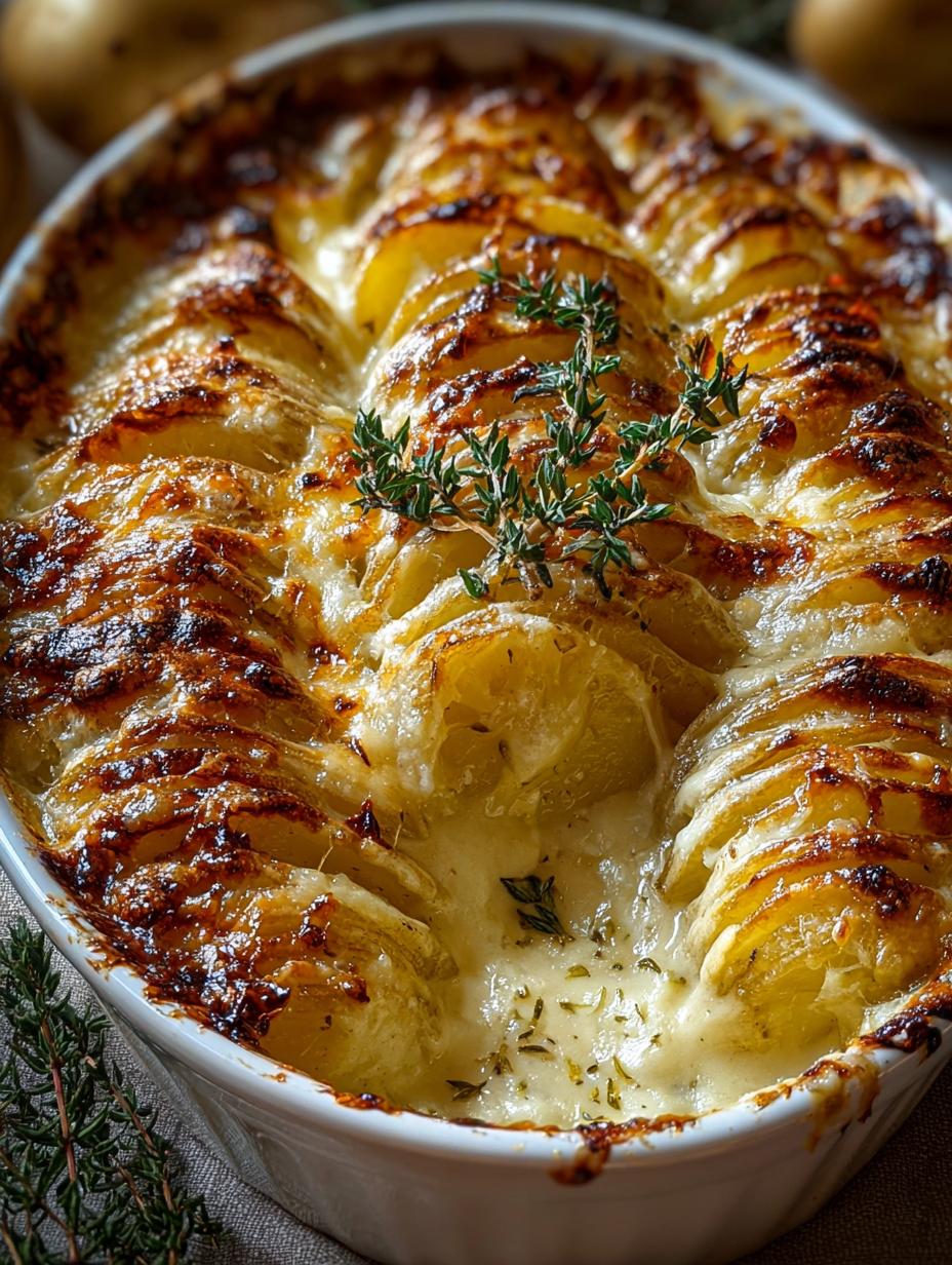Cheesy Hasselback Potato Gratin: 7 Delightful Layers - Cheesy Hasselback Potato Gratin - main visual representation