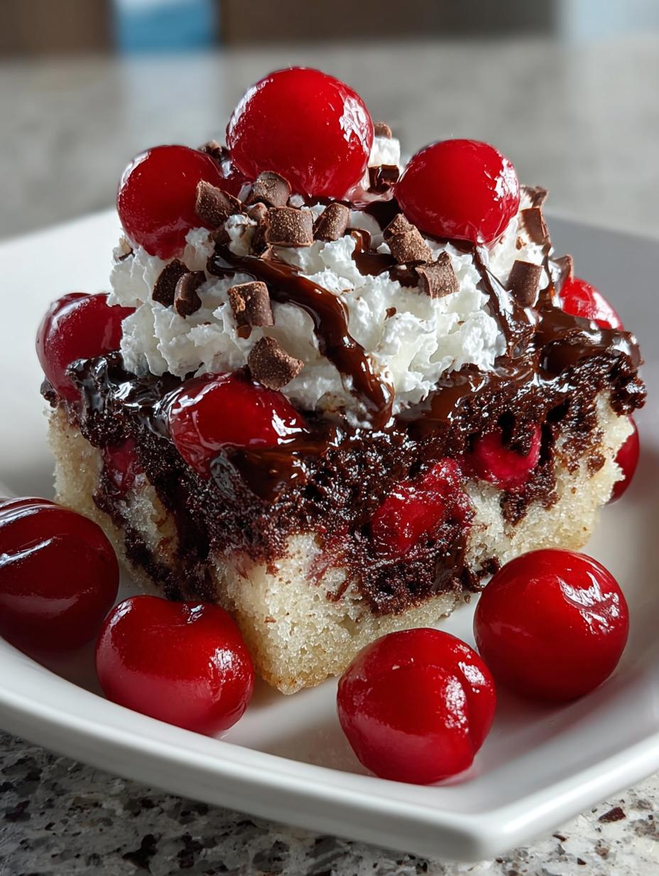 Chocolate Chip Maraschino Cherry