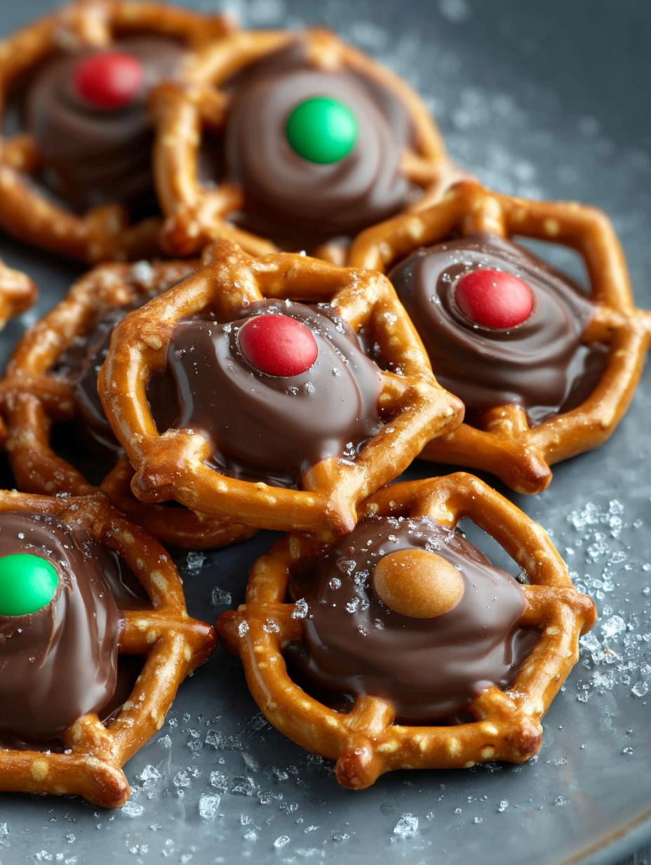 Chocolate Rolo Pretzels