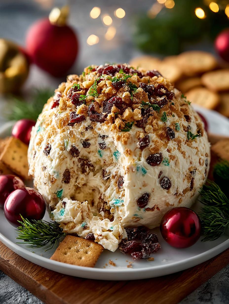 Christmas Cookie Dough Cheeseball: 7 Irresistible Delights - Christmas Cookie Dough Cheeseball - main visual representation