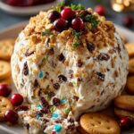 Christmas Cookie Dough Cheeseball