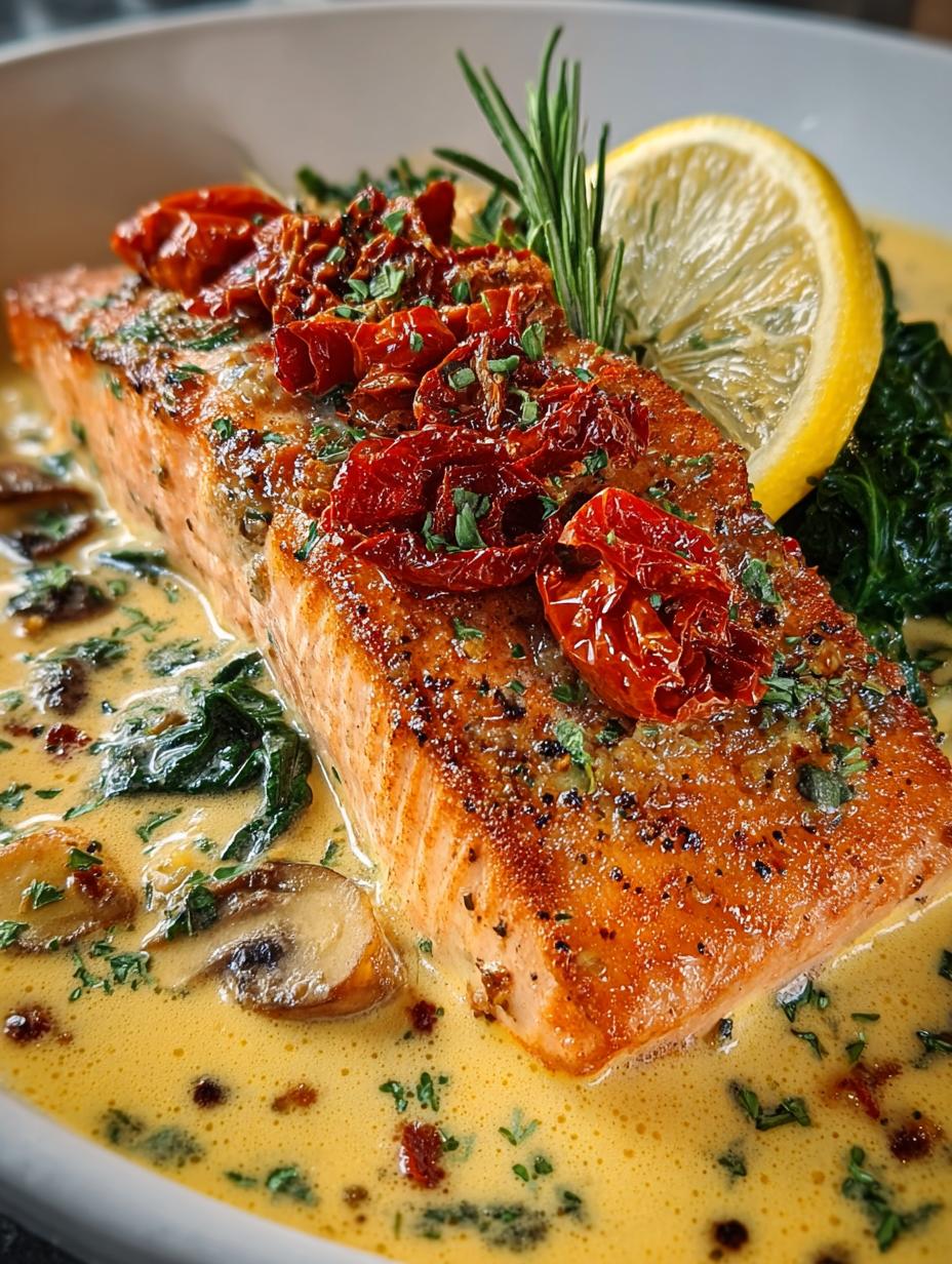 Creamy Tuscan Marry Salmon: 7 Irresistible Secrets - Creamy Tuscan Marry Salmon - additional detail