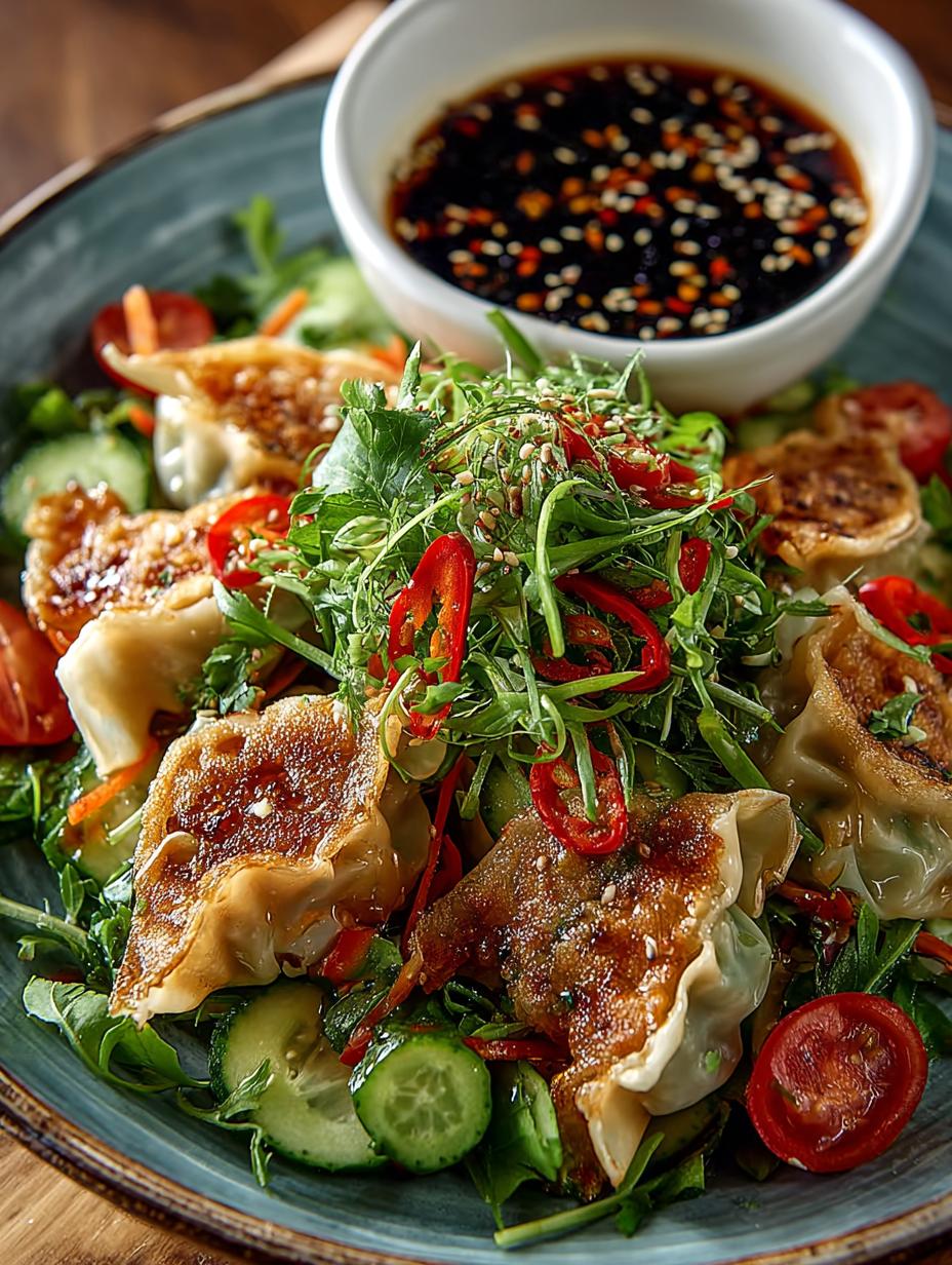 Crispy Dumpling Salad Soy: 5 Flavorful Variations 4 Crispy Dumpling Salad Soy: 5 Flavorful Variations - Crispy Dumpling Salad Soy - main visual representation