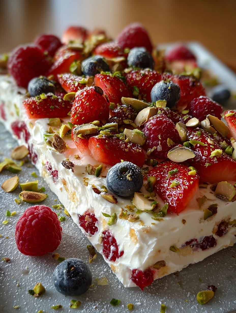 Frozen Yogurt Bark with