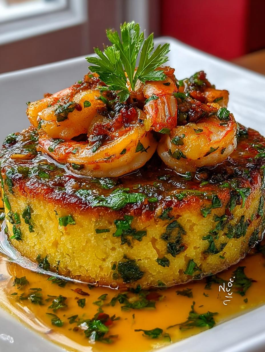 Delicious Garlic Shrimp Mofongo: A Puerto Rican Delight - Garlic Shrimp Mofongo - main visual representation