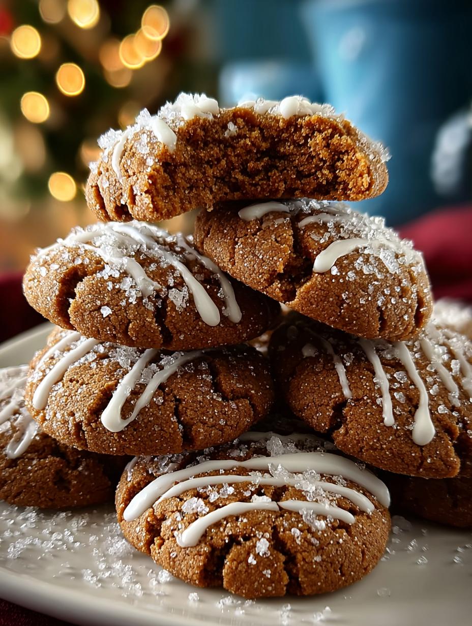 Gingerbread Kiss Cookies Delightful Recipe to Try - Gingerbread Kiss Cookies Delightful - additional detail