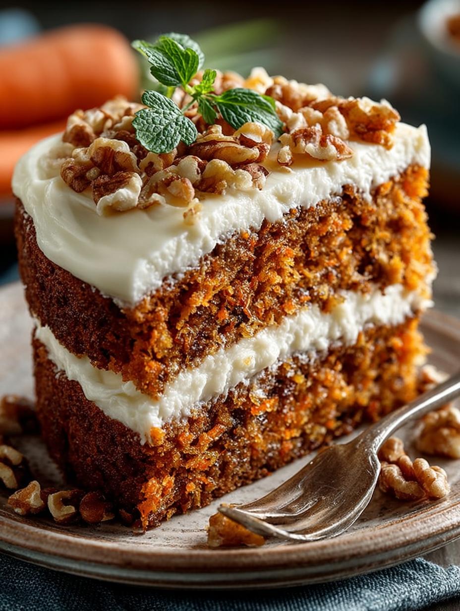 Keto Carrot Cake For Two: A Delightful Treat 11 Close-up showing texture, garnish, and plating details