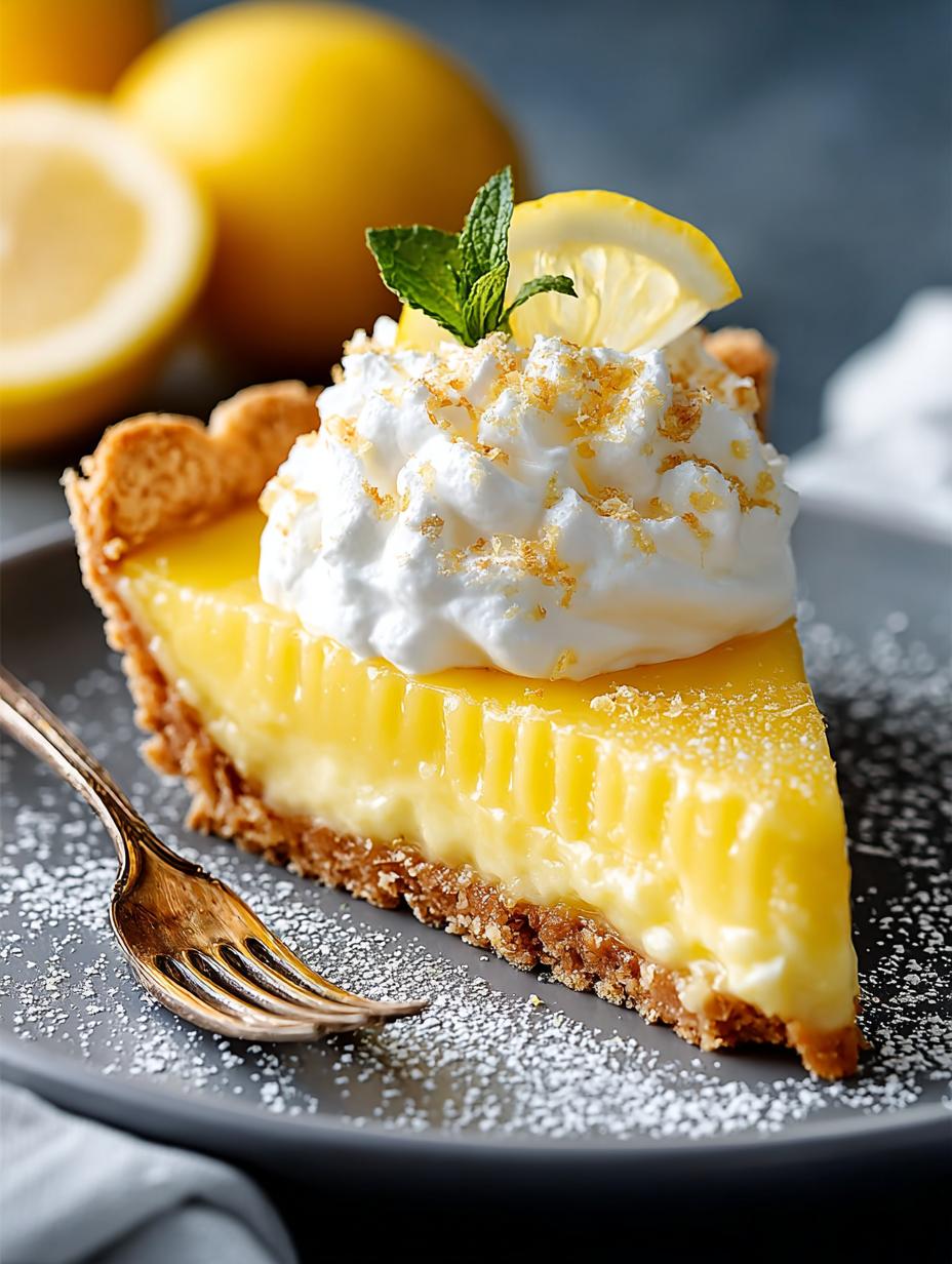 Keto Lemon Pie Low
