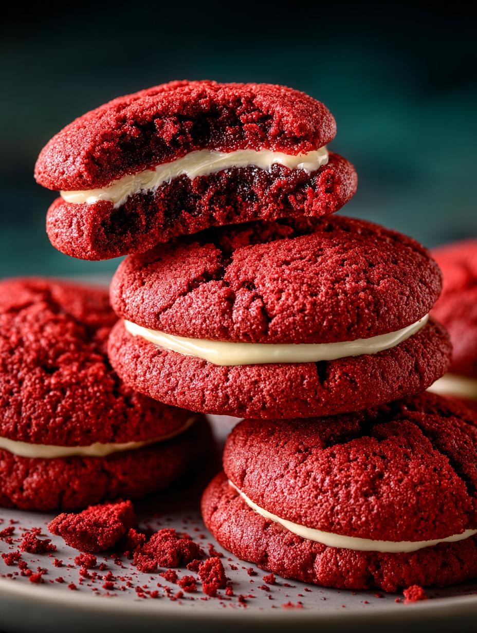 Indulge in 12 Keto Red Velvet Cookies Delight - Keto Red Velvet Cookies - additional detail