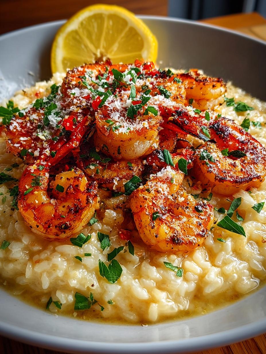 Lemon Garlic Shrimp Risotto: 5-Star Creamy Delight - Lemon Garlic Shrimp Risotto - main visual representation
