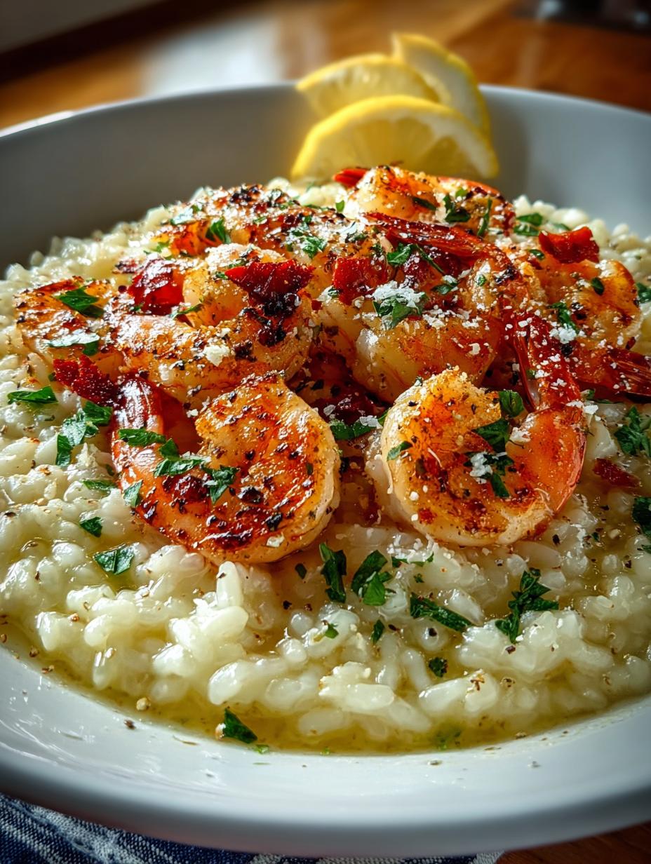Lemon Garlic Shrimp Risotto: 5-Star Creamy Delight - Lemon Garlic Shrimp Risotto - additional detail