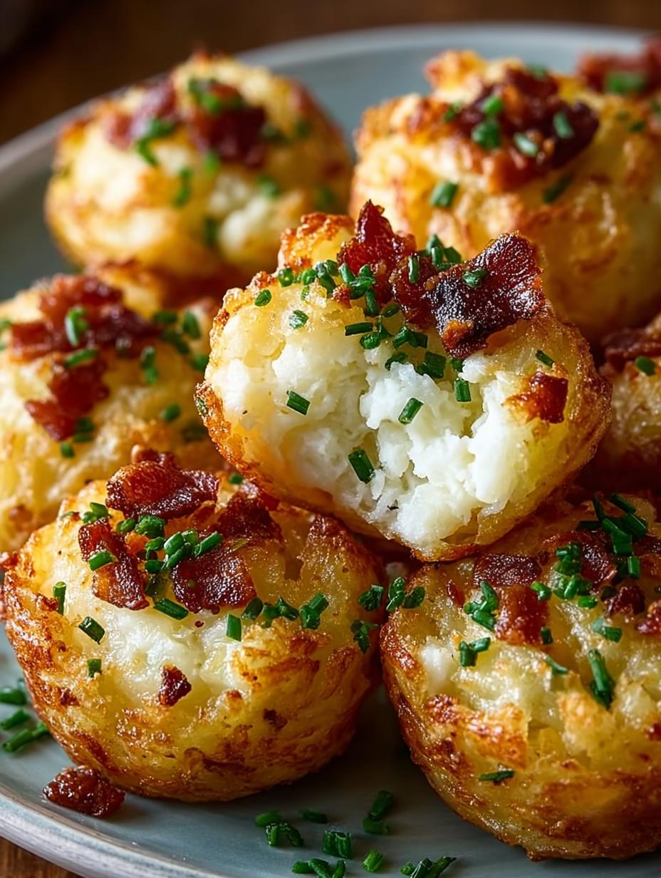 Loaded Mashed Potato Bites