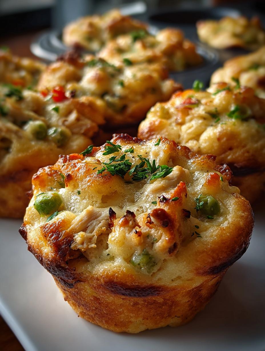 Muffin Tin Chicken Pot: 16 Bite-Sized Comforts - Muffin Tin Chicken Pot - additional detail