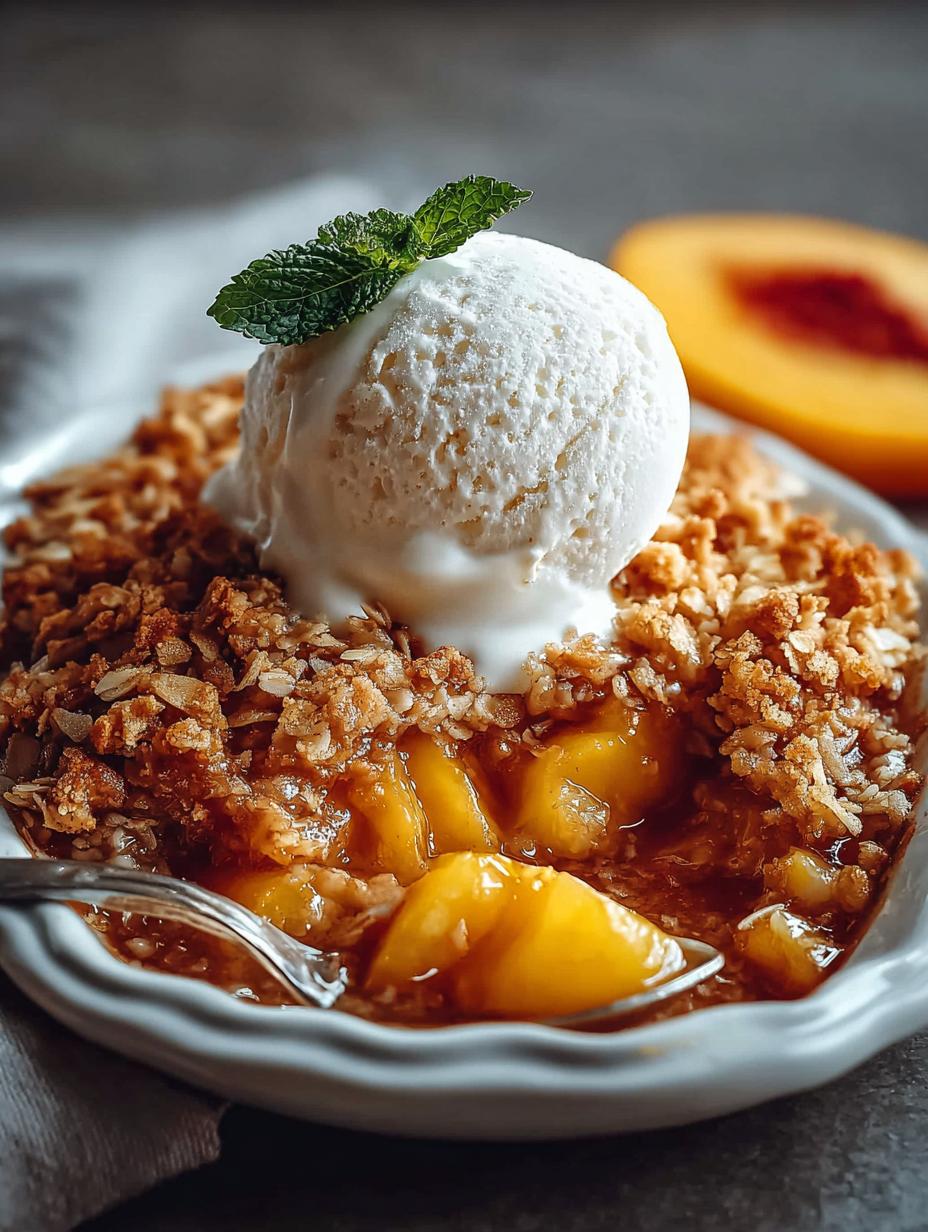 Peach Crisp