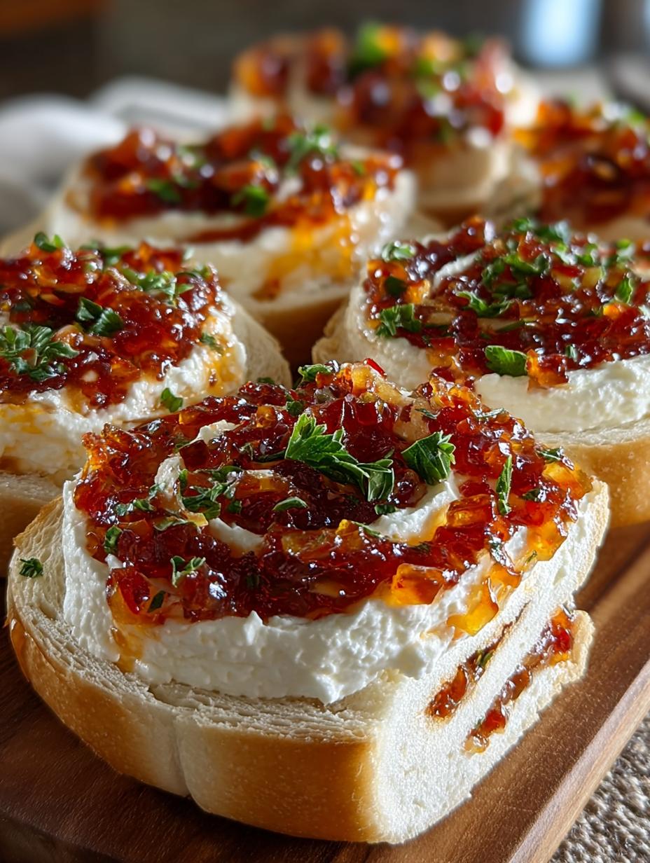 Pepper Jelly Cream Cheese