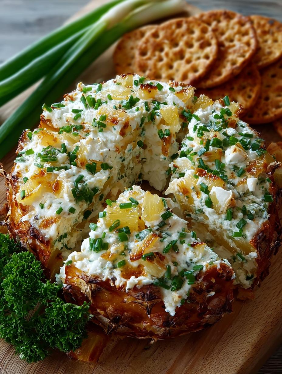Pineapple Green Onion Cheese